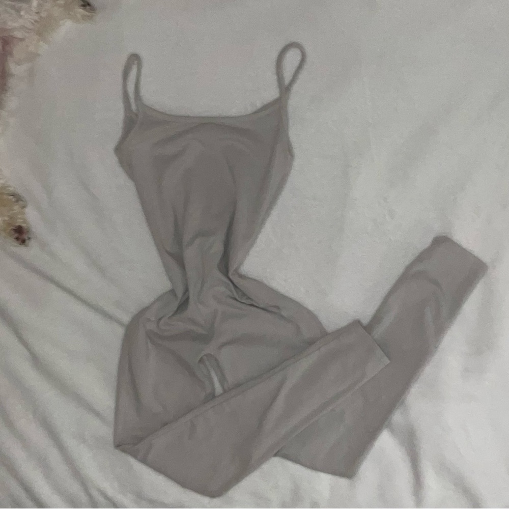 Baby Blue Spaghetti Strap Jumpsuit